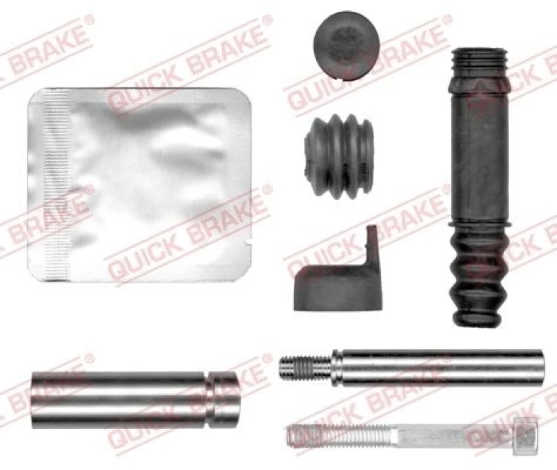 Image of QUICK BRAKE Guide sleeve kit, brake caliper QUICK BRAKE 113-0049X