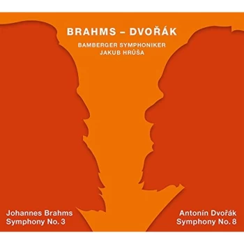Image of Bamberger Symphoniker - Johannes Brahms: Symphony No. 3/Antonin Dvorák: Symphony No. 8 CD