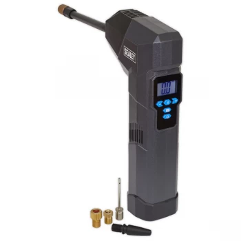 Image of Sealey CTI120 Compact Rechargeable Tyre Inflator & Powerbank with ...
