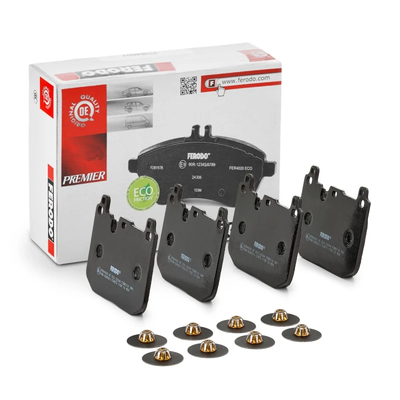 Image of Brake pad set FERODO FDB5112
