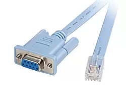 image of Cisco RJ45-DB9 networking cable Grey 1.8 m