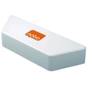 image of Nobo Magnetic Whiteboard Eraser White 1905325