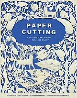 Image of paper cutting book contemporary artists timeless craft