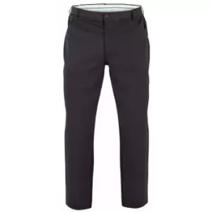 Duke London Mens Kingsize Beck D555 Bi Stretch Five Pocket Trousers (54L) (Black)