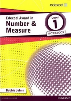Image of Edexcel Award in Number and Measure Level 1 Workbook by Ms Bobbie Johns Book