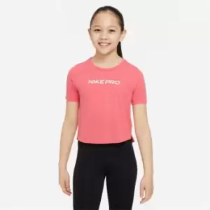 image of Nike One Novelty T-Shirt Junior Girls - Pink