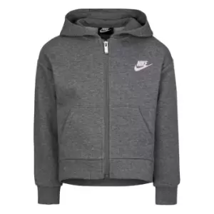 image of Nike Full Zip Hoodie Infants - Grey