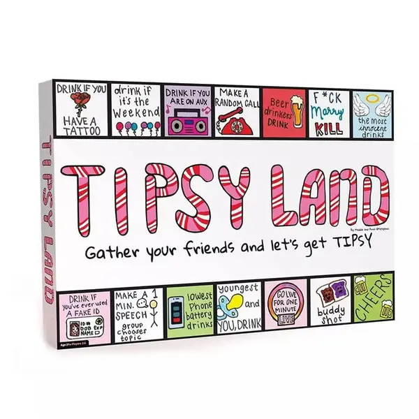 Image of Other Tipsy Land Board Game Board Games One size Multi 40488599000