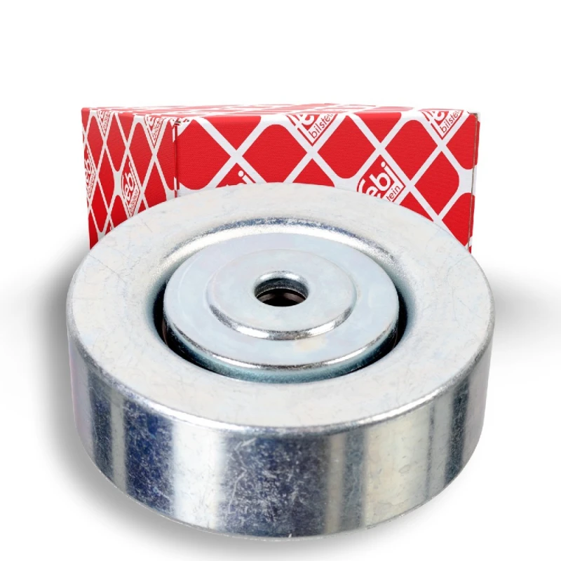 Image of FEBI BILSTEIN 10760 Tensioner Pulley Metal Tensioner Pulley,v-ribbed belt (310)
