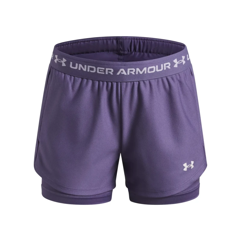 Image of Girl's shorts Under Armour Tech Play Up Violet Female 12/14 ans