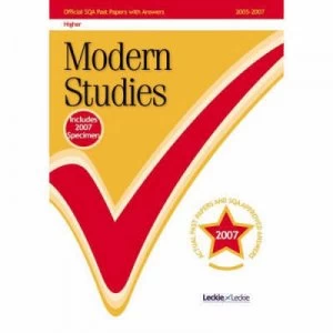 Image of Modern Studies Higher Sqa Past Papers Book