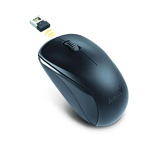 image of Genius Genius NX7000 Black 1200DPI Wireless Mouse - Black One Size