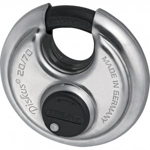 image of ABUS 20 Series Diskus Plus Padlock 70mm Standard