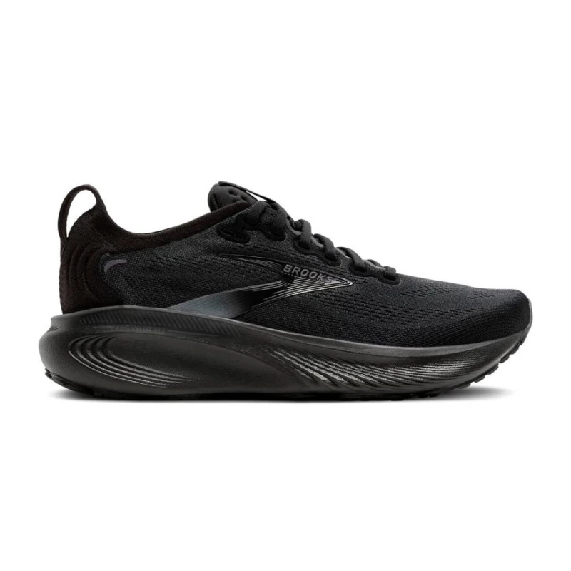 Image of Brooks Brooks Adrenaline GTS 25 Womens Black/black/ebony - Black / 4 / Standard