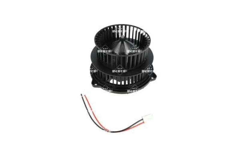 Image of NRF 34131 Blower Motor EASY FIT for left-hand drive vehicles, without integrated regulator, with cable Interior Blower (2669)