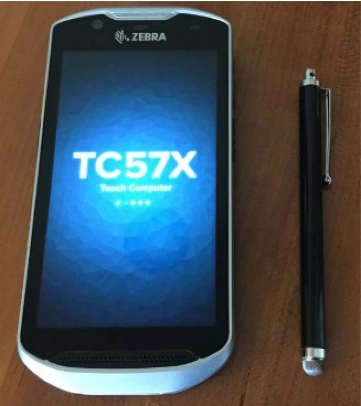 Image of Zebra SG-STYLUS-TCX-MTL-03 stylus pen Black. Silver