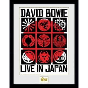 image of David Bowie Live In Japan Collector Print