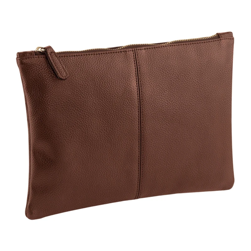 Image of Quadra Mens Nuhide Pouch in Tan Tan Male One Size