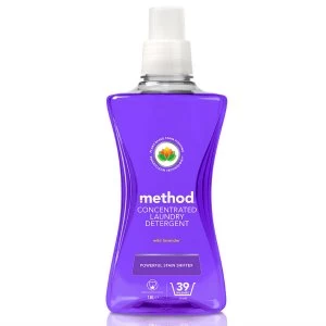 image of Method Laundry Liquid Detergent - Wild Lavender