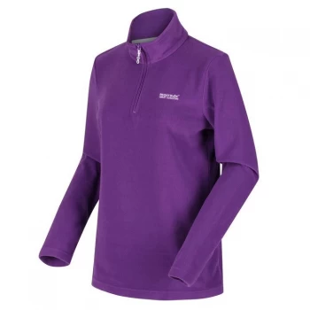 Image of Regatta Sweethart Half Zip Fleece - Plum Jam