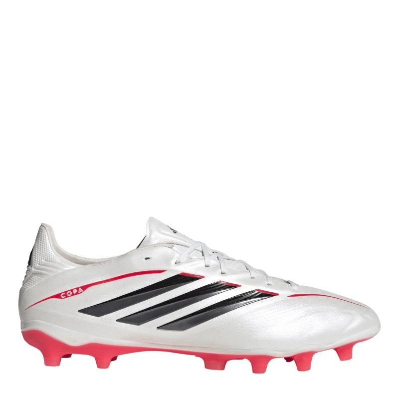 Image of adidas Mens adidas Copa Pure IV Pro Firm Ground Football Boots Silver/Black male 10 (44.7)