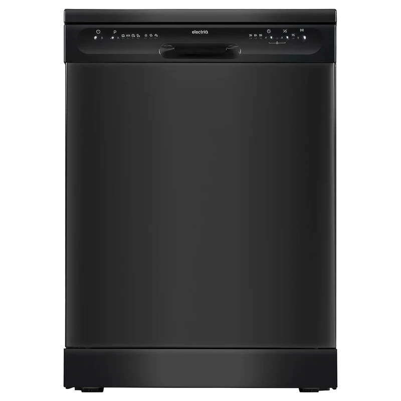 Image of electriQ EQ60DWBLACK Full Size Freestanding Dishwasher