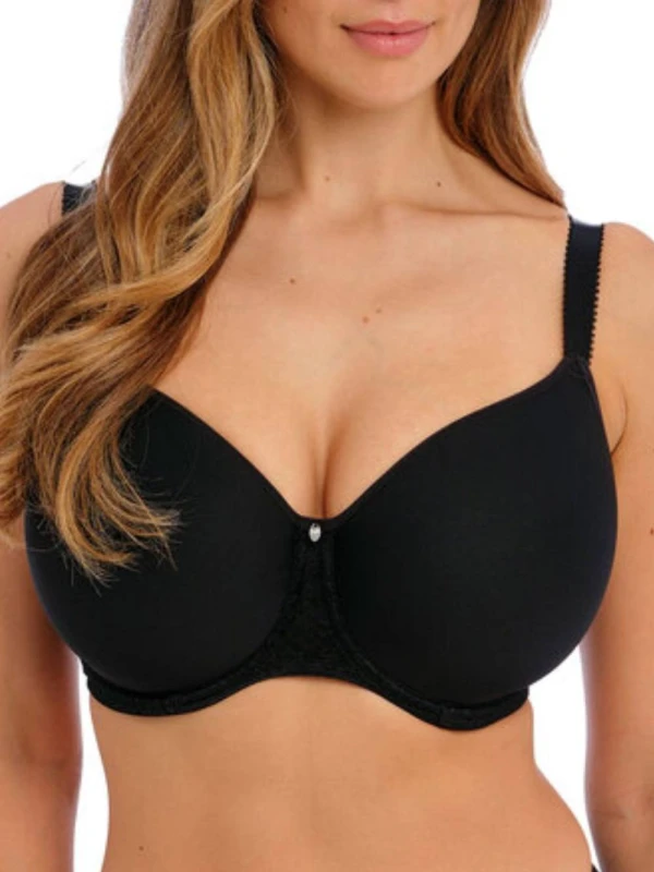 Image of Fantasie Womens underwired molded bra Fantasie Envisage Spacer Noir Female 85J
