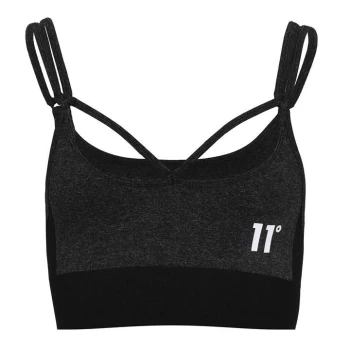 image of 11 Degrees Seamless Bralette - Black