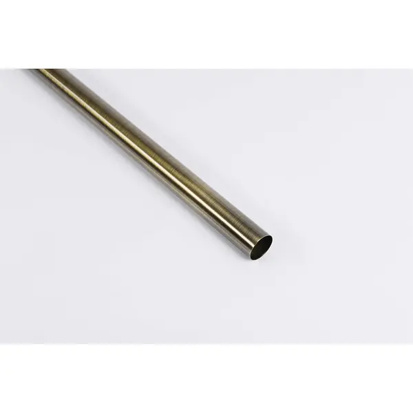 Image of Antique Brass Plate Tube - 1.2m Brass