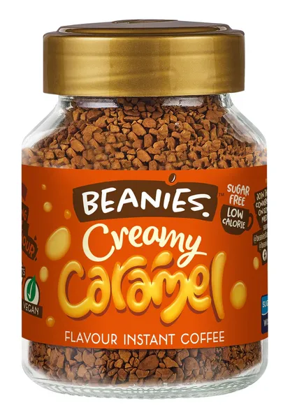 image of Beanies Creamy Caramel Coffee 50g