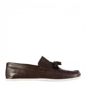 image of Firetrap Giedo Mens Loafers - Brown