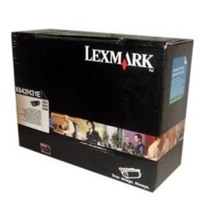 image of Lexmark X642H31E Black Laser Toner Ink Cartridge