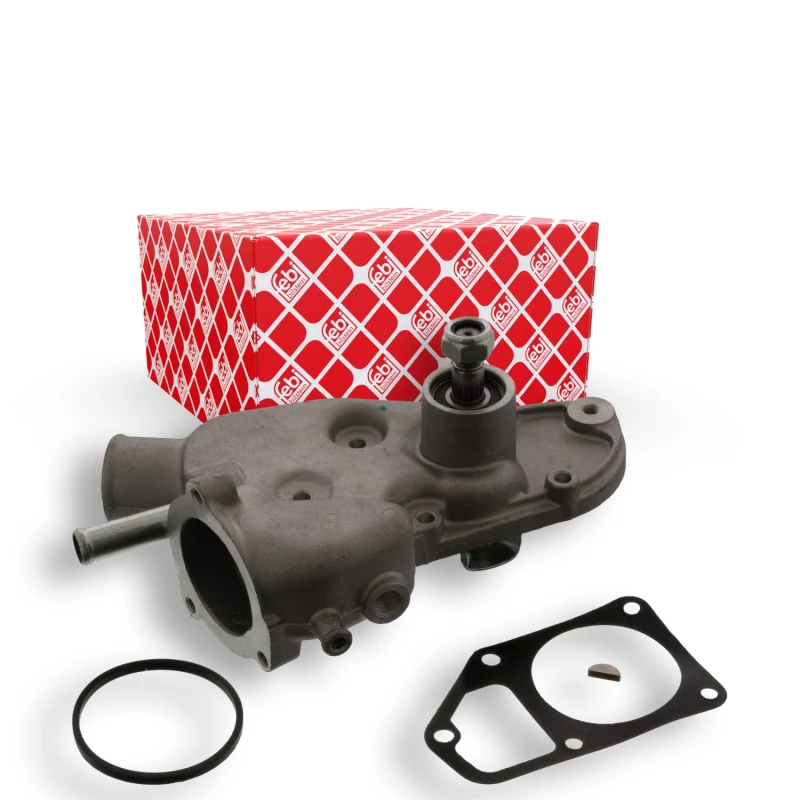 Image of FEBI BILSTEIN 17029 Water pump Cast Aluminium, with seal ring, with gasket/seal Cast Aluminium Water Pump (1260)