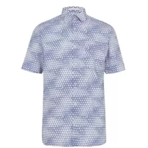 Image of Ted Baker Hunno Geo Tile Print Shirt