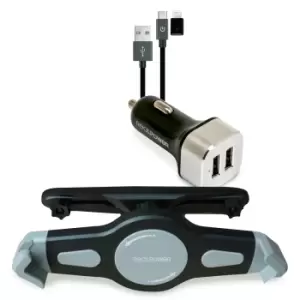 Image of RealPower Tablet Car Set Zubehoer-Set fuer Tablets Active holder...