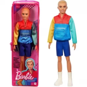 image of Barbie Ken Fashionistas Sculpted Blonde Hair Doll