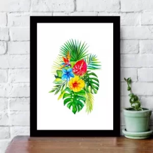Image of SC679997257 Multicolor Decorative Framed MDF Painting