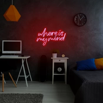 Image of Where Is My Mind - Red Red Wall Lamp