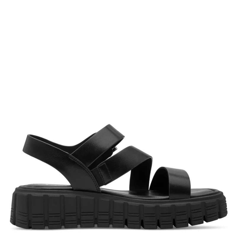 Image of tamaris Womens wedge sandals Tamaris 1-28233-46 Noir Female 36