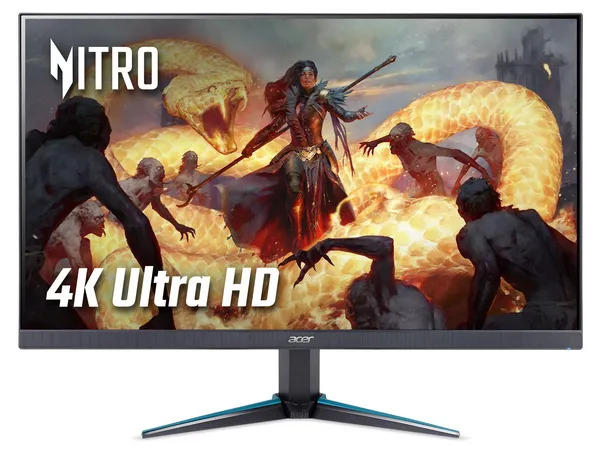Image of Acer Nitro VG270KLbmiipx 27" 4K Ultra HD 60Hz Gaming Monitor with AMD FreeSync - Black