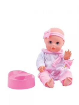 image of Bambolina 33Cm Bambolina Playtime Drink And Wet Doll Set