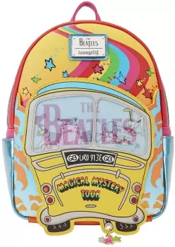Image of The Beatles Loungefly - Magical Mystery Tour Bus Mini backpacks multicolour