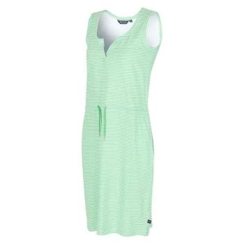 Image of Regatta Fahari Dress - VibGrn/WhtSt