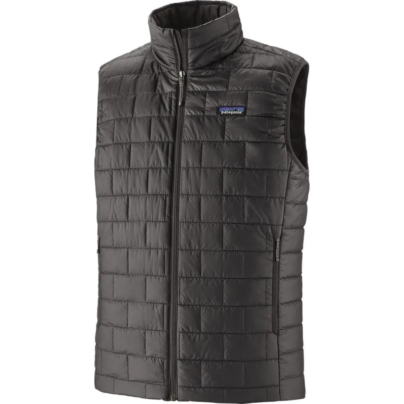 Image of Sleeveless Puffer Jacket Patagonia Nano Puff Noir Male M