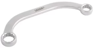 Image of Laser Tools 3583 Half Moon Ring Spanner 10mm x 11mm Chrome Vanadium