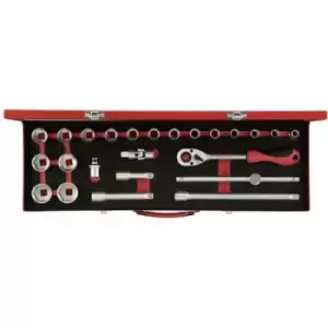 Image of Gedore RED R69004024 3300006 Bit set 24 Piece
