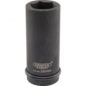 Image of Draper Expert 3/4" Drive Deep Hexagon Impact Socket Metric 3/4" 25mm