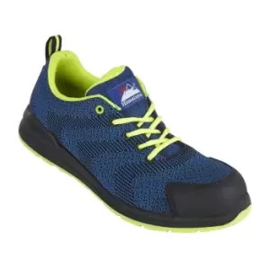 Image of Blue M/F S1P Fly Knit Trainer Size 3/36