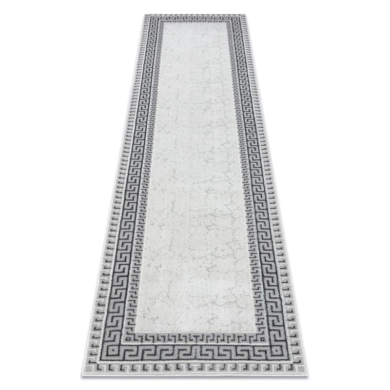 Image of RugsX Allure Runner in White Size: 80cm x 200cm White Unisex 80cm x 200 cm