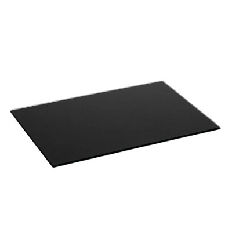 Image of Harbour Housewares Glass Chopping Board - 40 X 30Cm Black Kitchen Dining Place Mats Cutting Mat Worktop Saver Cooking & Food Prep